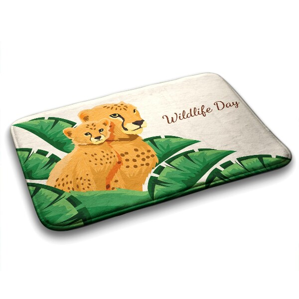 Bathmat Cheeta -africa