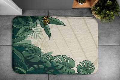 Bath mat Monster plants