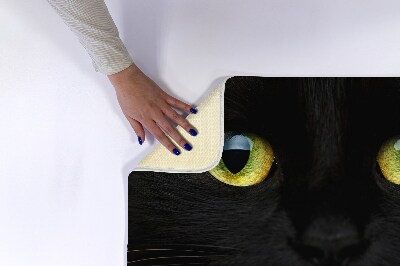 Bath rug Black cat