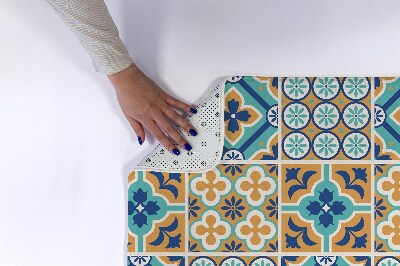 Bathroom rug Geometric patterns