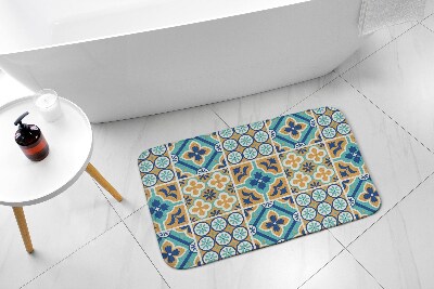 Bathroom rug Geometric patterns