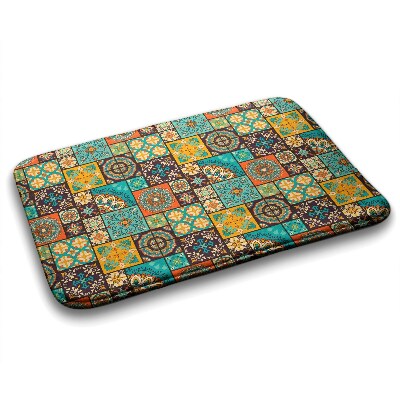 Bathmat Colorful geometric patterns