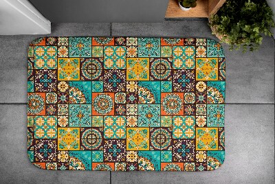 Bathmat Colorful geometric patterns