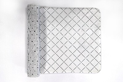Bathroom rug Geometric pattern
