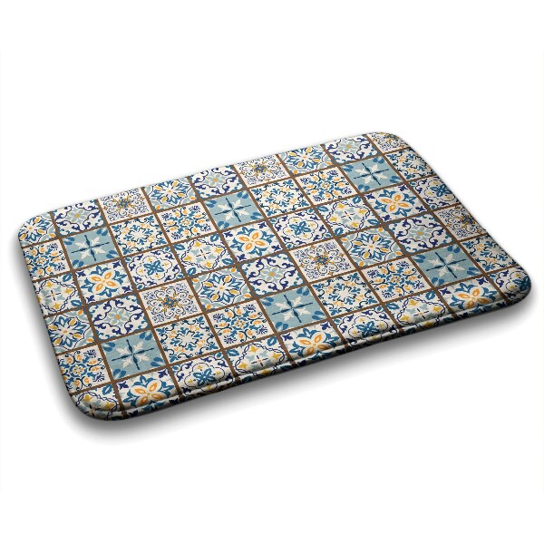 Bath mat Geometric patterns