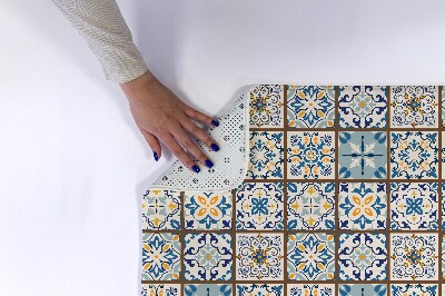 Bath mat Geometric patterns