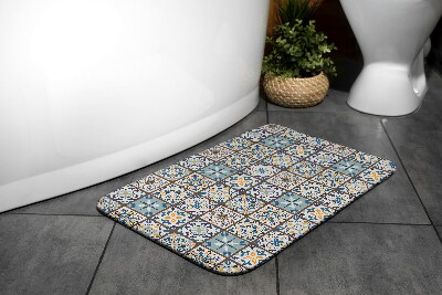 Bath mat Geometric patterns