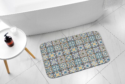 Bath mat Geometric patterns