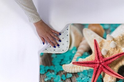 Bathroom carpet Hells of starfish