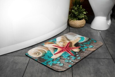 Bathroom carpet Hells of starfish