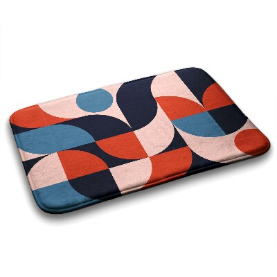 Bathroom mat Geometric pattern