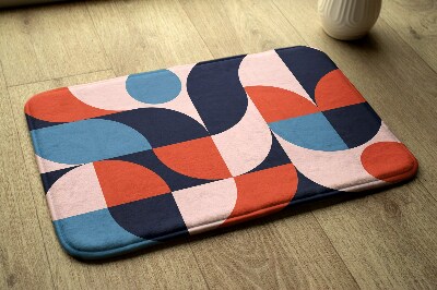 Bathroom mat Geometric pattern