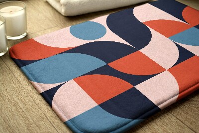 Bathroom mat Geometric pattern