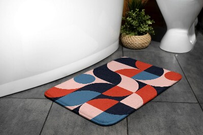 Bathroom mat Geometric pattern