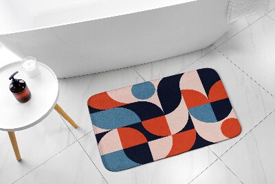 Bathroom mat Geometric pattern