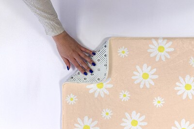 Bathmat Flowers pattern