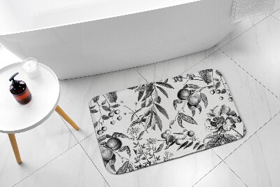 Bathmat Vegetable pattern