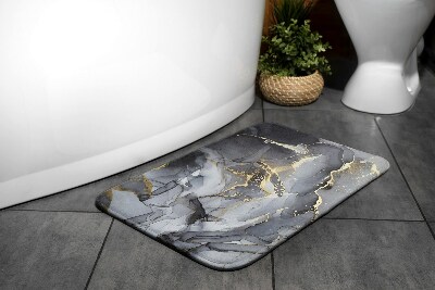 Bathmat Gray marble