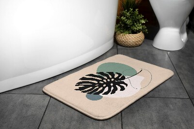 Bathmat Fern leaf