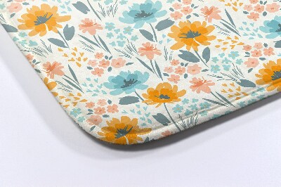 Bath mat Floral pattern