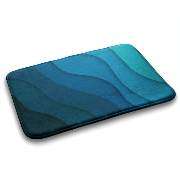 Bathmat Blue gradient