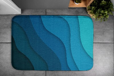 Bathmat Blue gradient