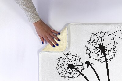 Bathroom carpet Dandelion flowers