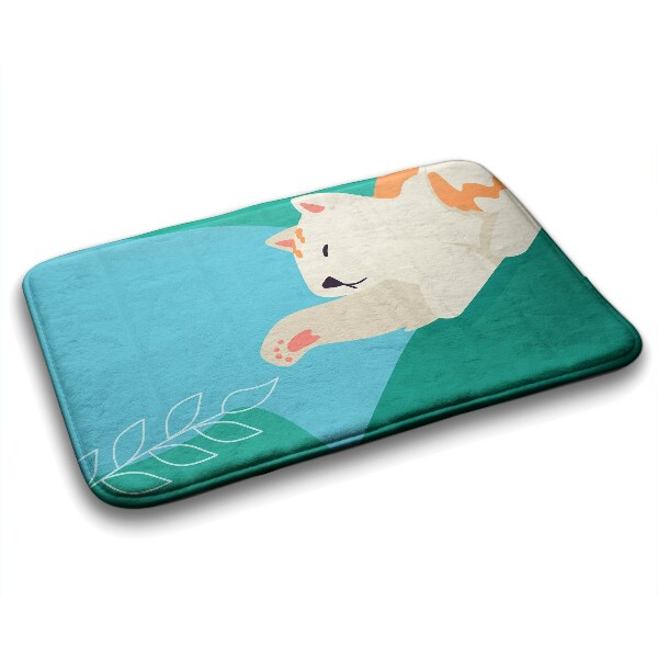 Bathroom mat Kitty animals