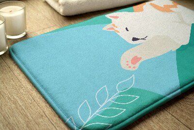 Bathroom mat Kitty animals