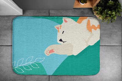 Bathroom mat Kitty animals