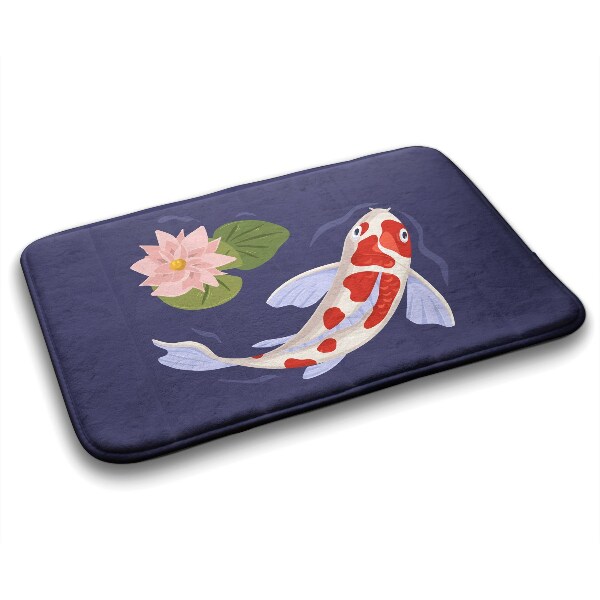 Bathroom mat Fish koi