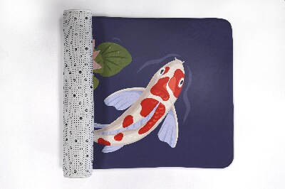 Bathroom mat Fish koi