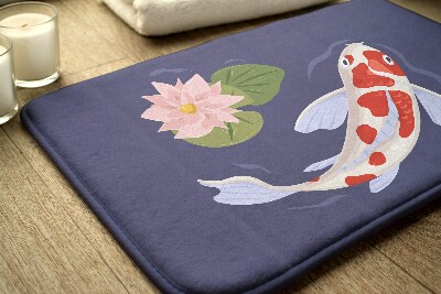 Bathroom mat Fish koi