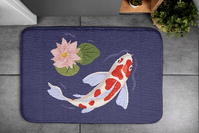 Bathroom mat Fish koi
