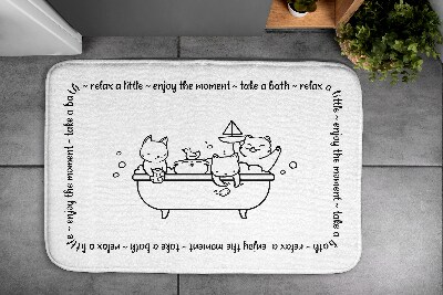 Bath rug Bathing bathtub