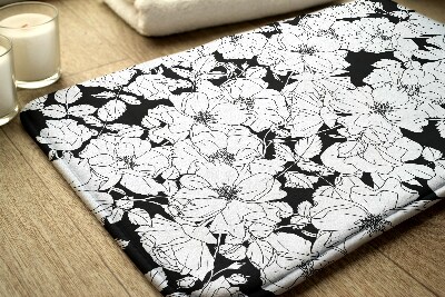 Bathroom mat Flowers roses