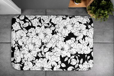 Bathroom mat Flowers roses