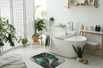 Bathmat Green marble