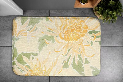 Bathmat Chrysanthemum flowers