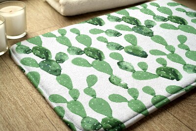 Bathmat Pattern cacti