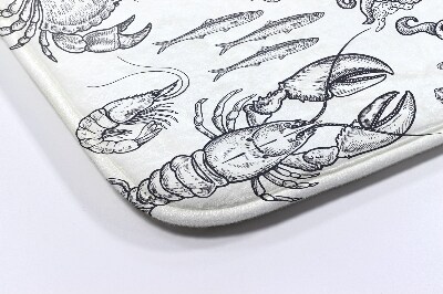 Bath mat Sea animals