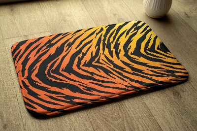 Bathroom carpet Tiger stripes
