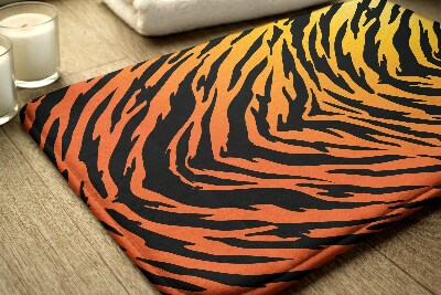 Bathroom carpet Tiger stripes