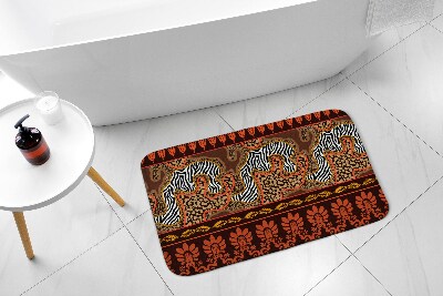 Bathmat Africa animals abstraction