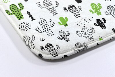 Bathmat Pattern cacti