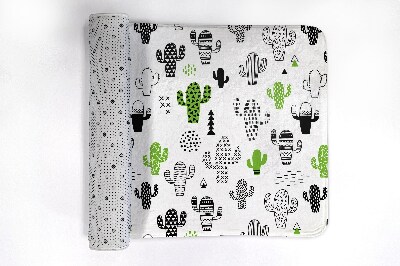 Bathmat Pattern cacti