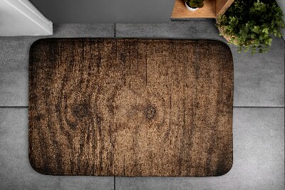 Bath rug Wood