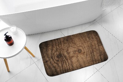 Bath rug Wood