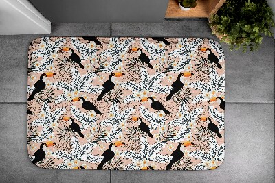 Bathmat Bird toucan plant