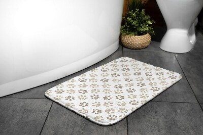 Bathmat Dog paws